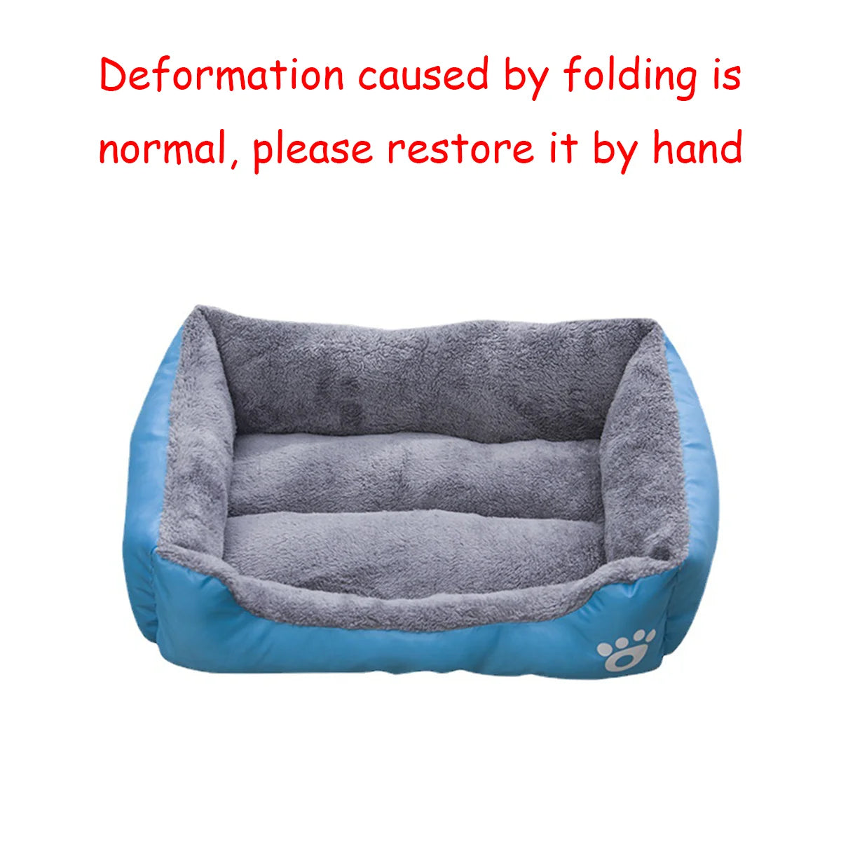 CozyNest Pet Bed – Soft & Waterproof Winter Bed for Dogs and Cats